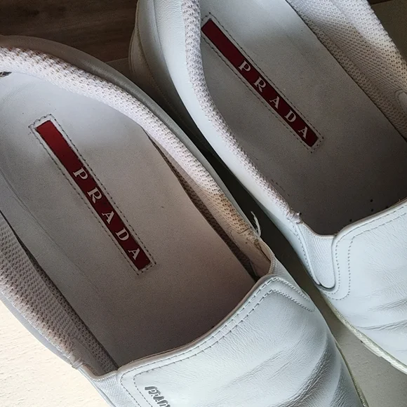 Authentic Prada Slip-On Sneakers